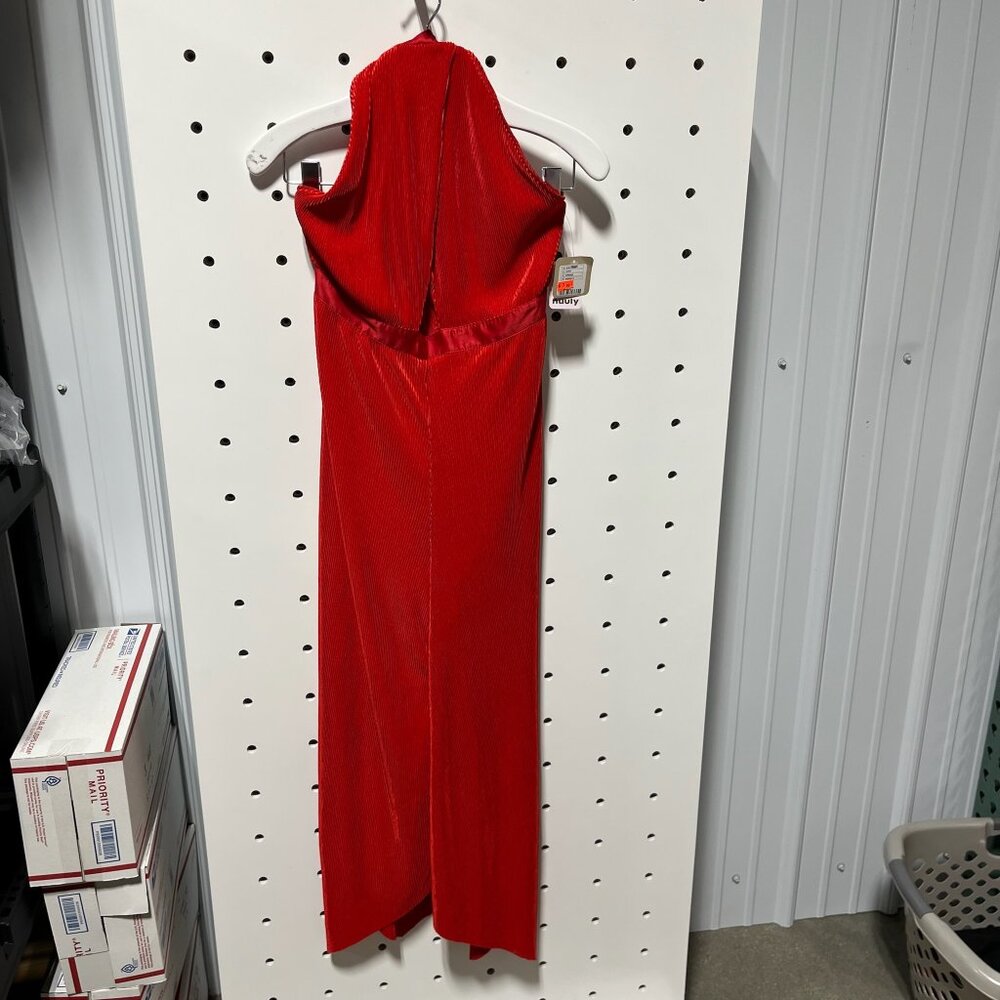 NWT Free People High Neck Red Pantsuit Size 2